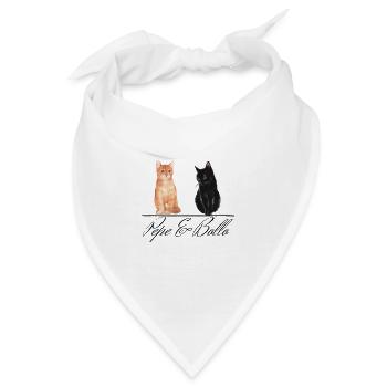 Pepe & Bollo Merch - Bandana - Weiß - Vorne