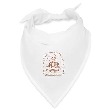 Pumpkin Spice Latte Pumpkin Spice - Bandana - Weiß - Vorne