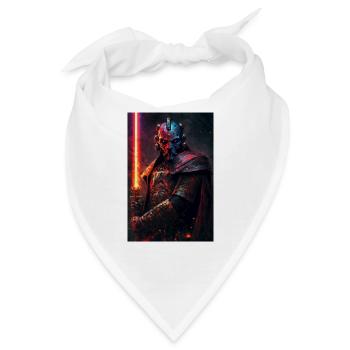 Lichtschwert - Bandana - Weiß - Vorne