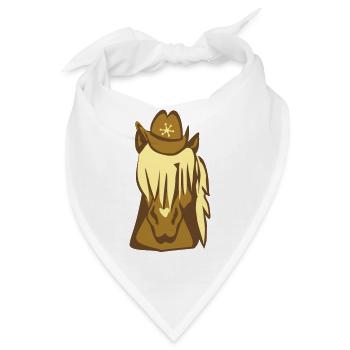 Haflinger - Bandana - Weiß - Vorne