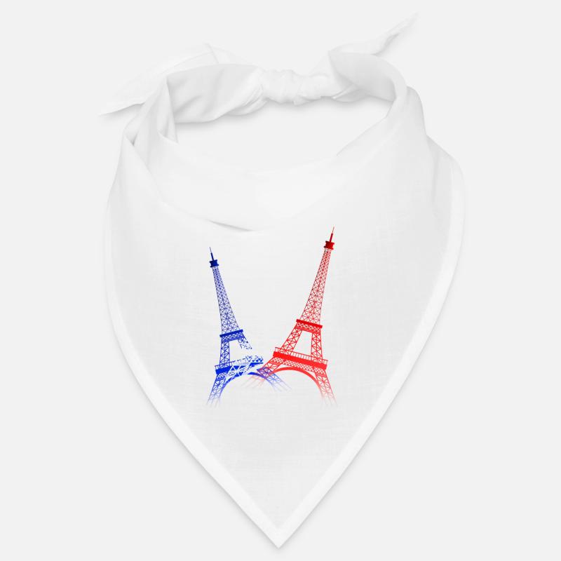 TOUR EIFFEL (Bleu-Blanc-Rouge) Bandana