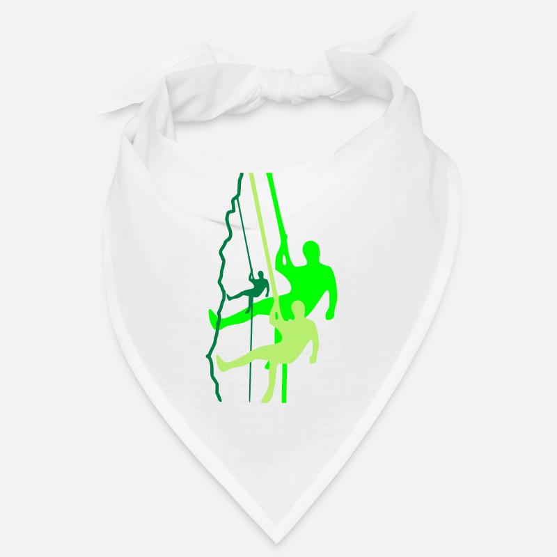 Climber rappelling Bandana