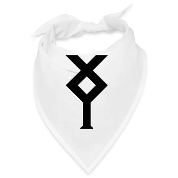 Ixylon Segelklasse Segelzeichen - Bandana - Weiß - Vorne