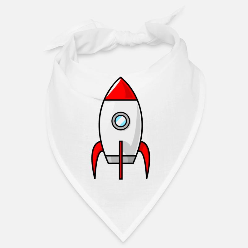rakete rocket space shuttle ufo raumschiff mond Bandana