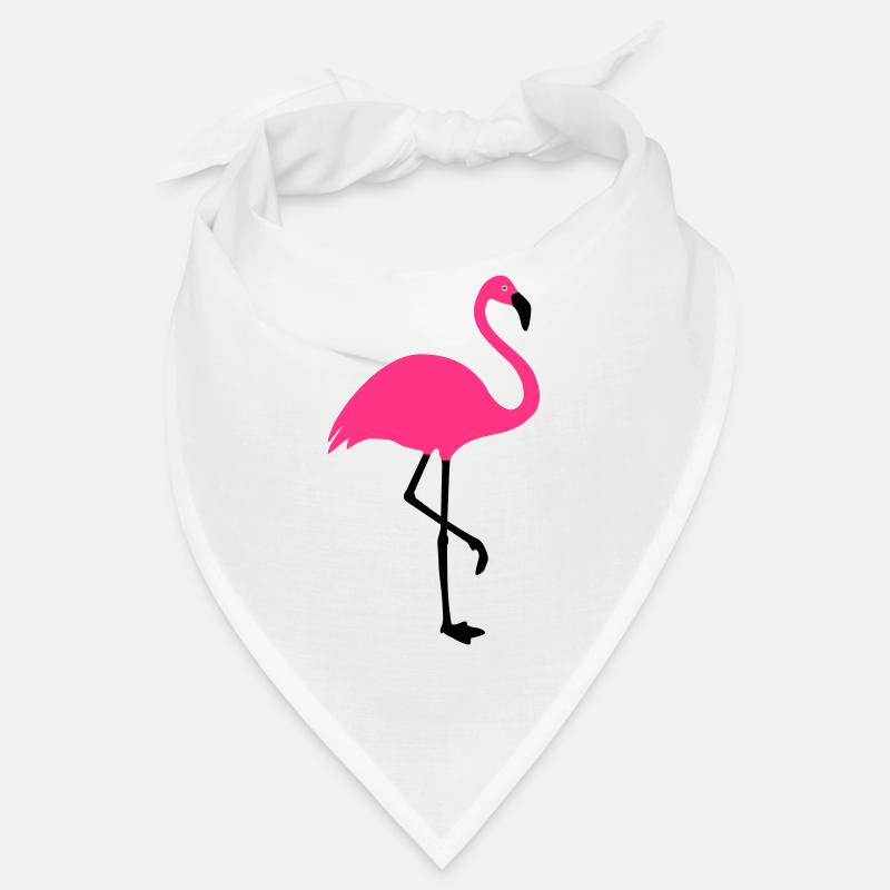 Flamingo summer sun beach Bandana