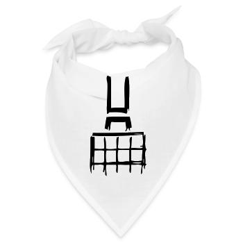 'Dortmunder U' - Bandana - Weiß - Vorne