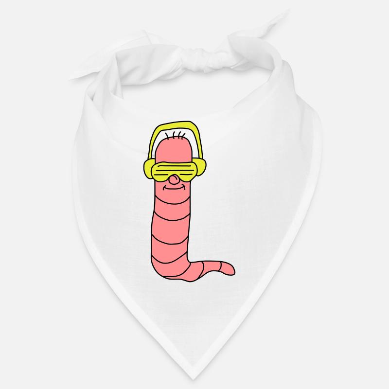 Cool Party Worm DJ Bandana