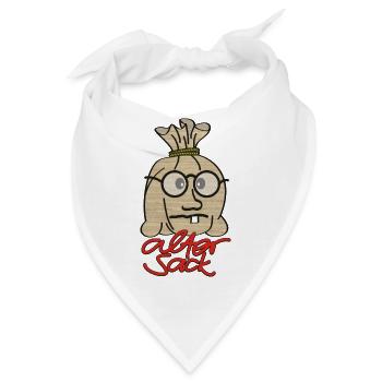 Alter Sack - Bandana - Weiß - Vorne