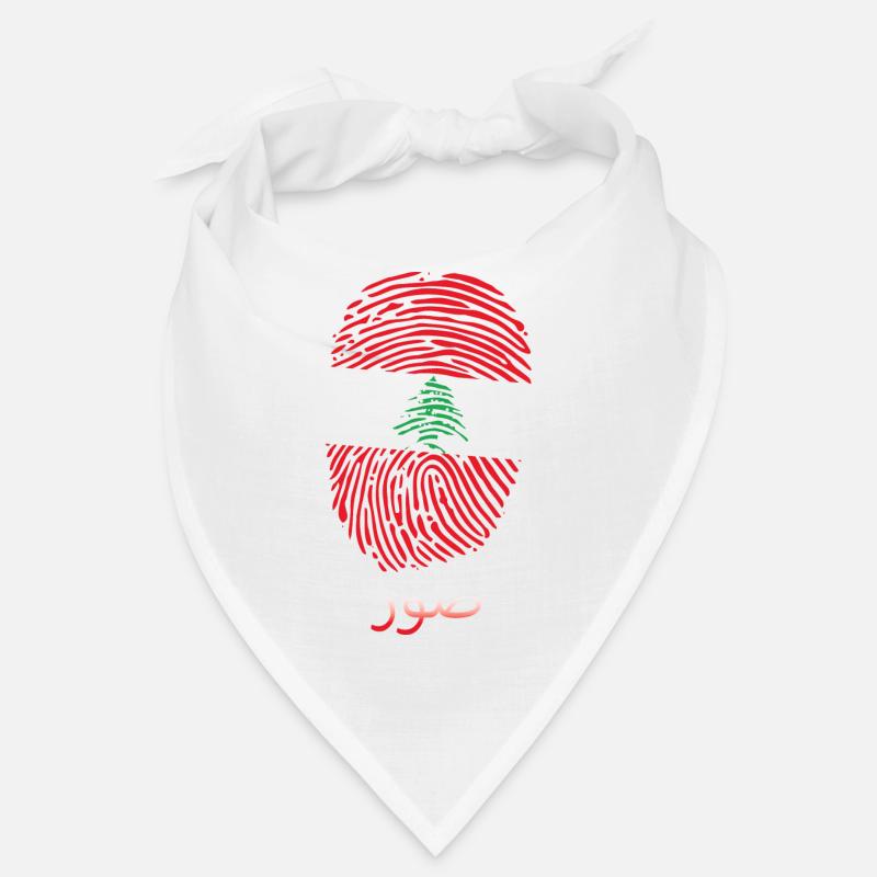 PNEU Liban Liban Libanais Libanais - Bandana - blanc