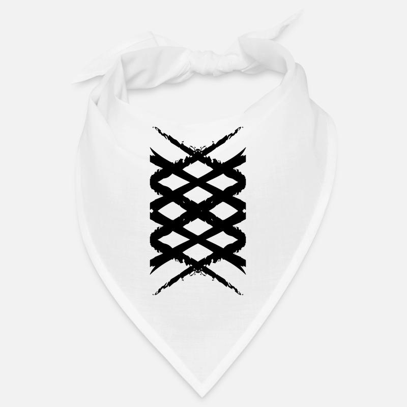 Diamonds Art Cross Pattern | Vectorgraphic Bandana