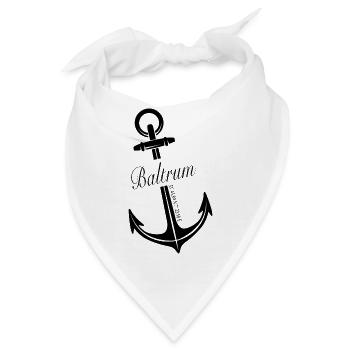 Baltrum - Bandana - Weiß - Vorne