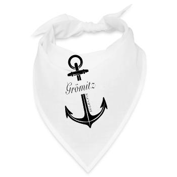 Grömitz - Bandana - Weiß - Vorne