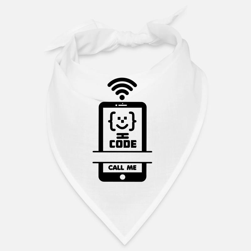 Call me phone coder gezchtje Bandana