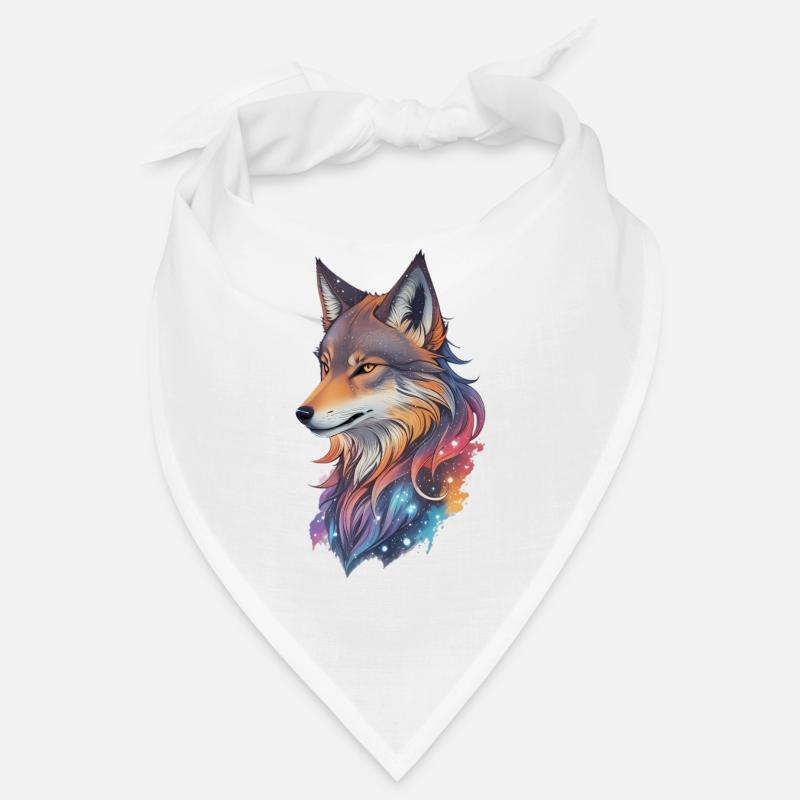 Loup - Bandana - blanc