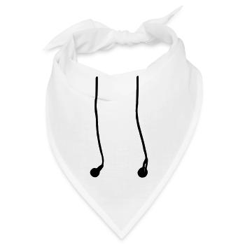 neue Pod 5 Telefonkopfhörer – EarPods 2 clr - Bandana - Weiß - Vorne