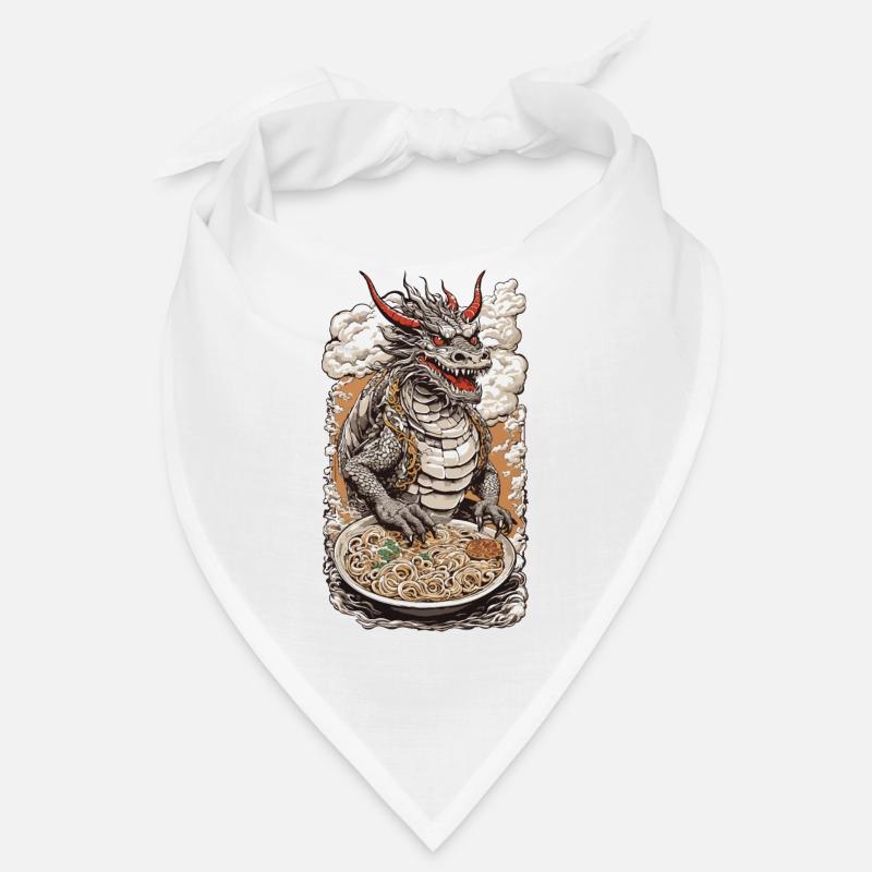 Ramen Dragon Anime & Conception de soupe Bandana