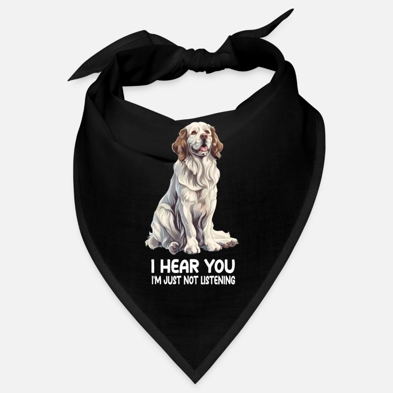 Clumber Spaniel Bandana