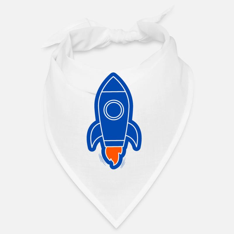 Space rocket Bandana
