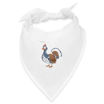 Auerhahn - Bandana - Weiß - Vorne