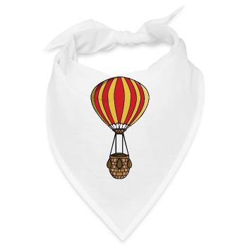 Heißluftballon - Bandana - Weiß - Vorne