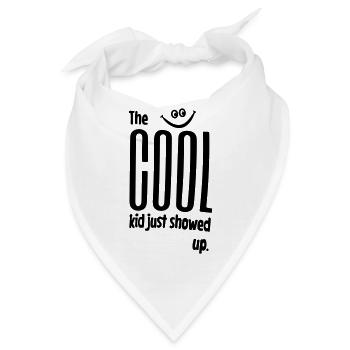 das coole Kind ist einfach aufgetaucht - Bandana - Weiß - Vorne