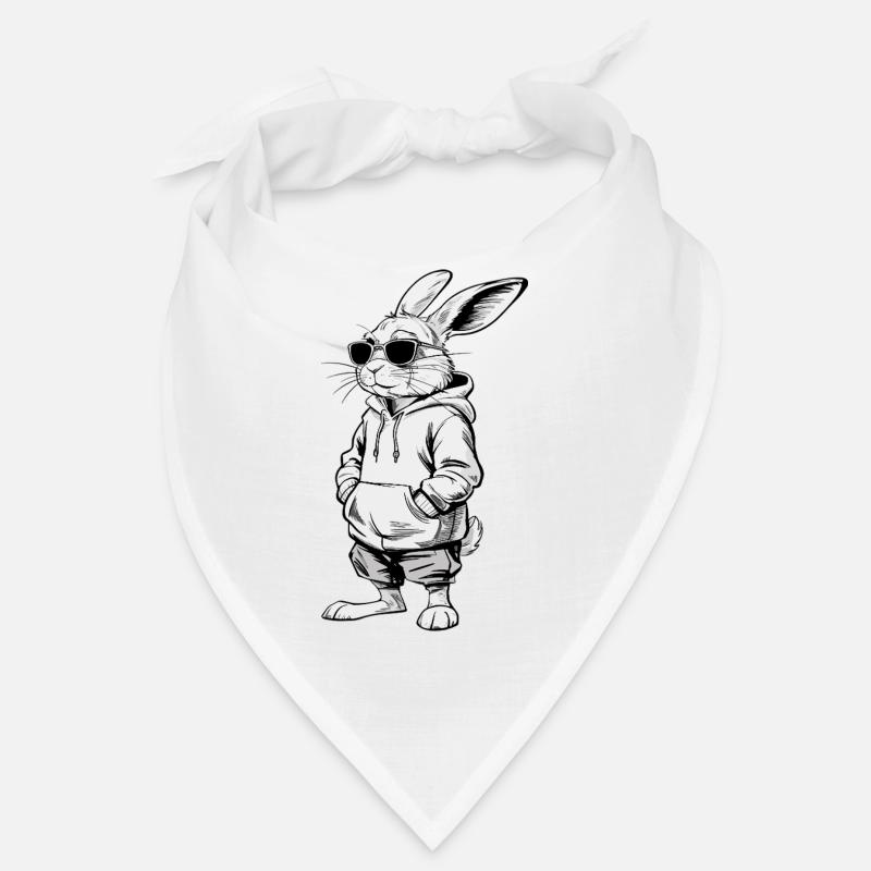Cool Easter Bunny Bunny Happy Easter Gift Bandana