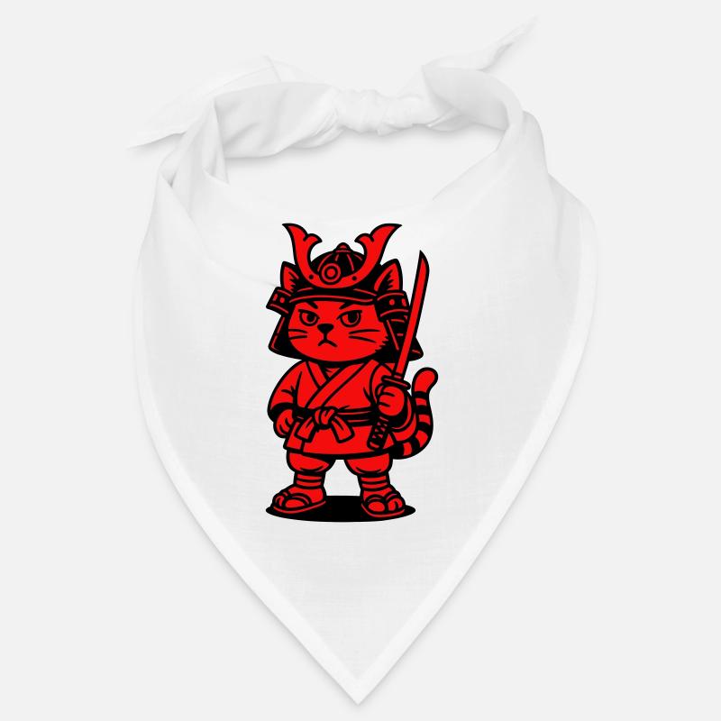 Samurai Katze Bandana