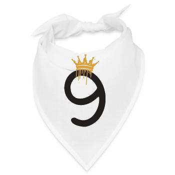 9 - Bandana - Weiß - Vorne
