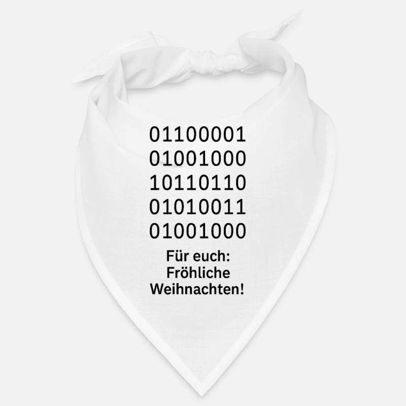 Binary Code Christmas Magic Bandana