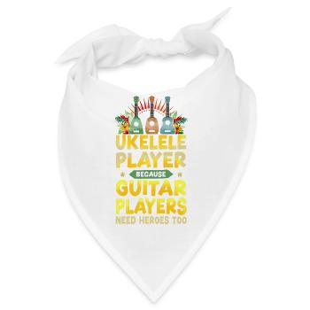 Hawaiian Ukulele Uke Ukulele - Bandana - Weiß - Vorne