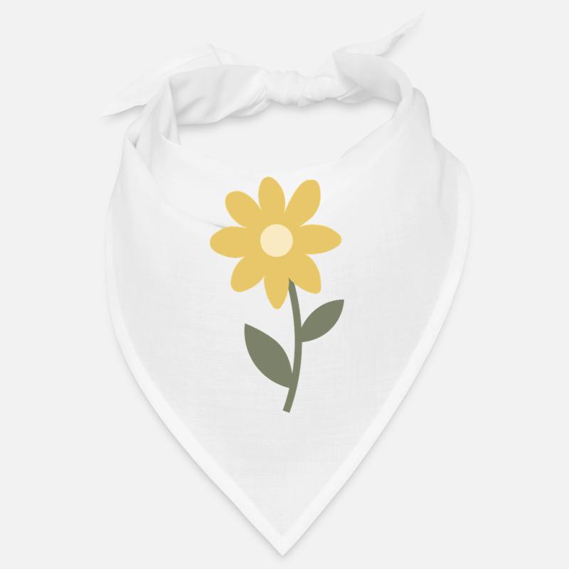 Minimal Flower Bloomdesign Bandana