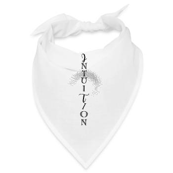 INTUITION – Dein innerer Kompass - Bandana - Weiß - Vorne