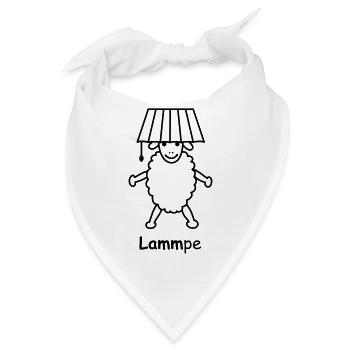 TIB_Lamm-pe - Bandana - Weiß - Vorne