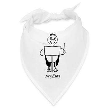 TIB_DirigEnte - Bandana - Weiß - Vorne
