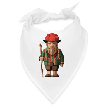Schwarzwald-Kerl - Bandana - Weiß - Vorne