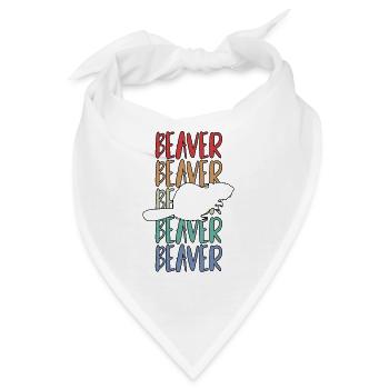 Biber - Bandana - Weiß - Vorne