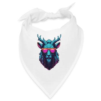 Wendigo / böser Geist / Besitzergreifend / Horror - Bandana - Weiß - Vorne