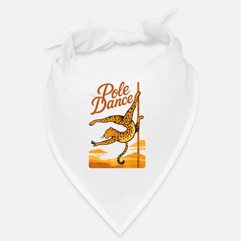 Pole Dance Leopard Pole Dancer Gift Bandana