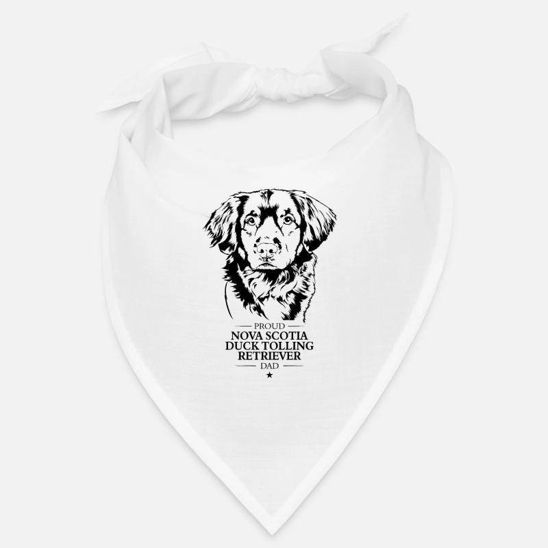 Nova Scotia Duck Tolling Retriever Dad Wilsigns Bandana