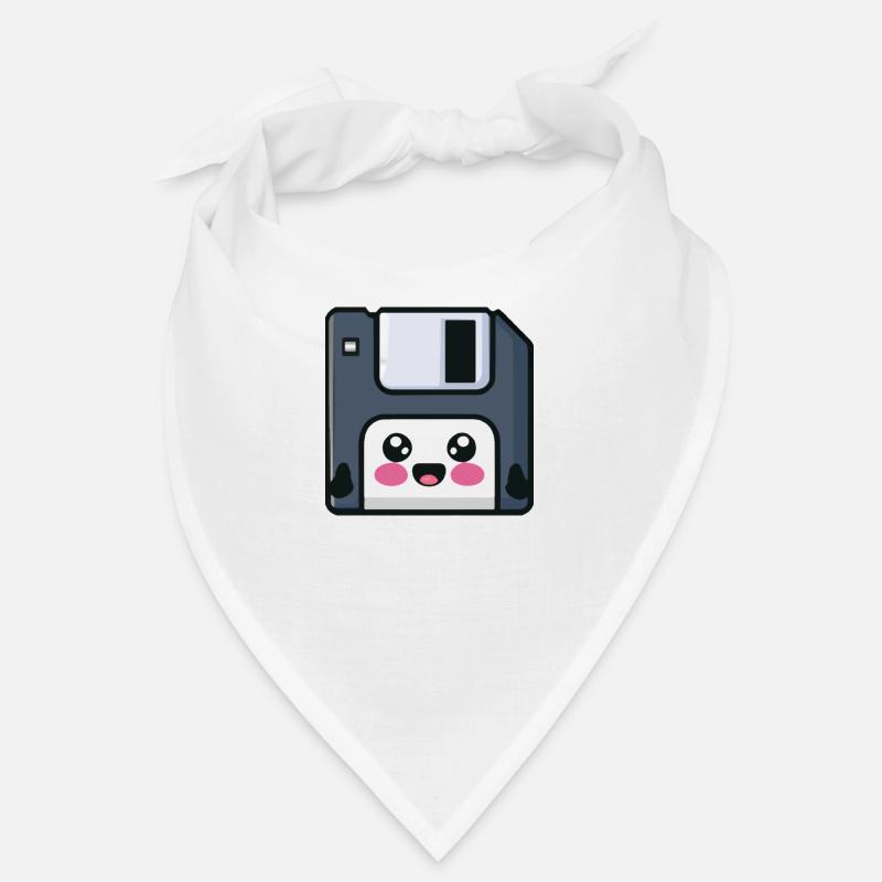 Floppy disk! Nostalgic technology! Bandana