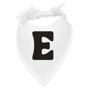 E - Bandana - Weiß - Vorne