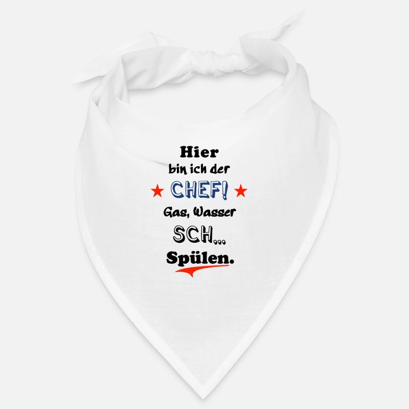 hier bin ich der chef Bandana