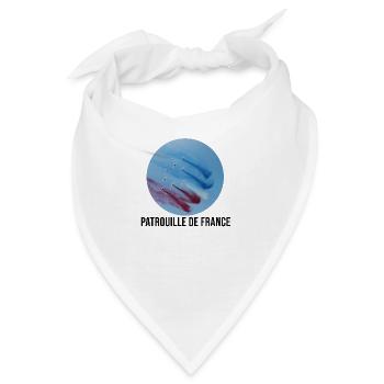 Patrouille de France Air Meeting - Bandana - Weiß - Vorne