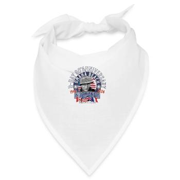 D DAY 80. Jahrestag in der Normandie - Bandana - Weiß - Vorne