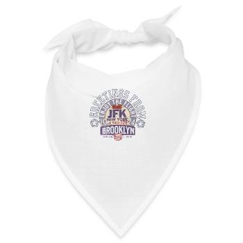 Grüße aus Brooklyn - Bandana - Weiß - Vorne