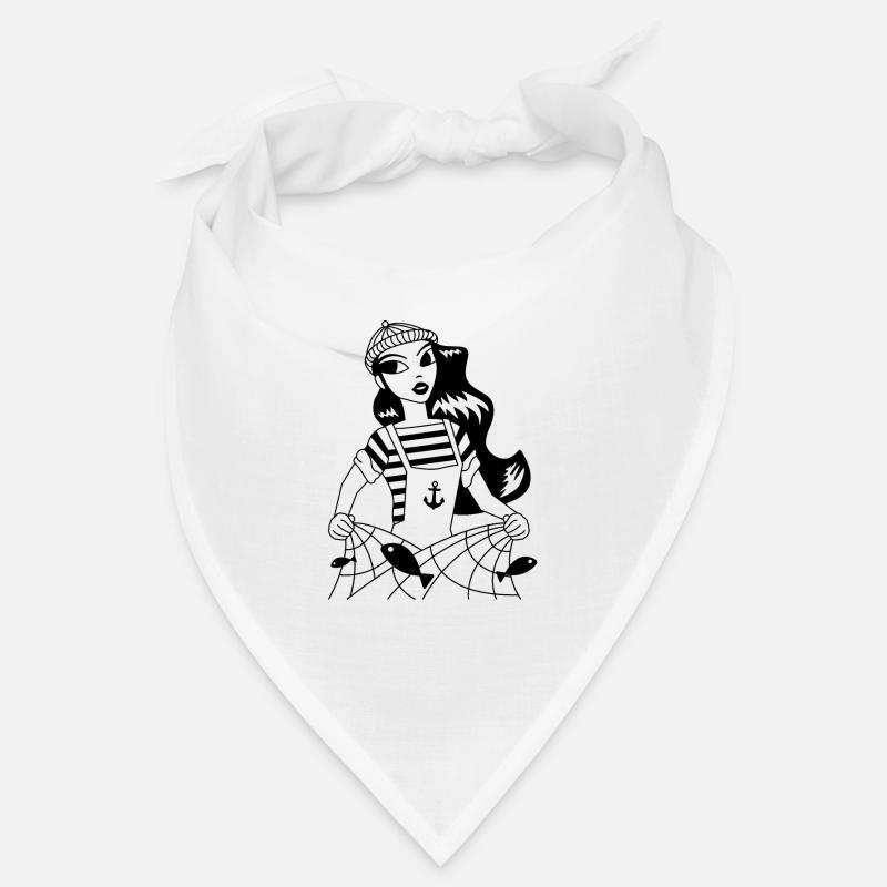 Matrose die Mutter - Bandana - Weiß