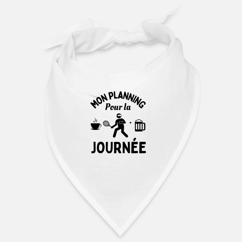 le planning de ma journée Bandana