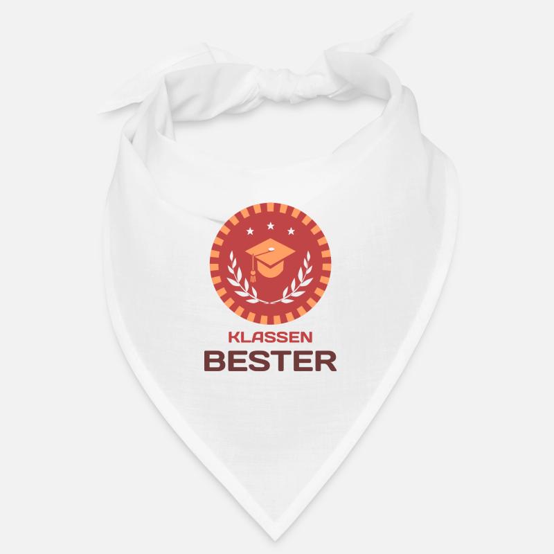 Klassenbester - Bandana - Weiß
