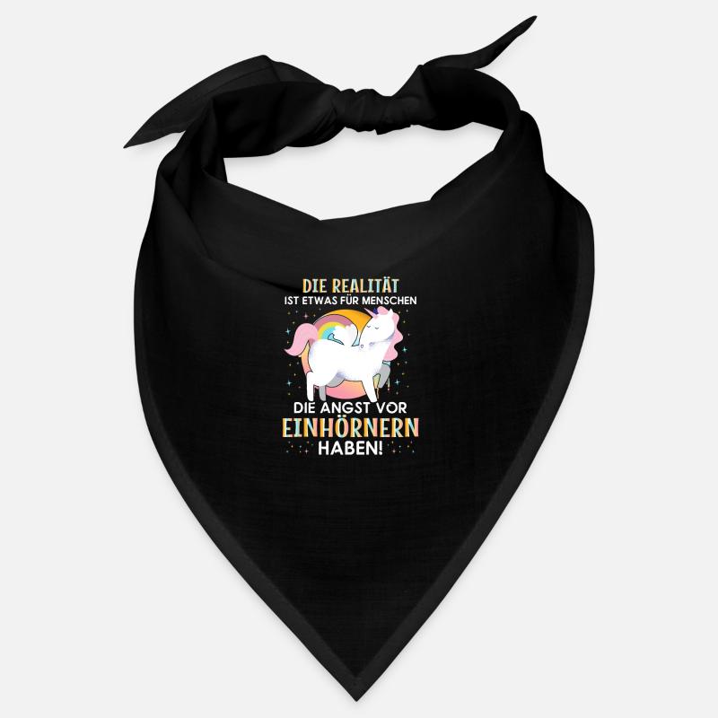Angst vor Einhörnern? - Unicorn Mädchen Einhörner Bandana