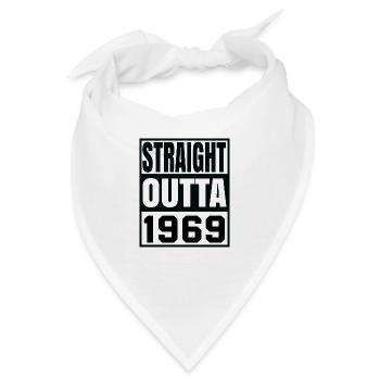 Straight Outta 1969 - Bandana - Weiß - Vorne